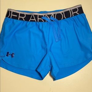Blue Under Armor athletic shorts!